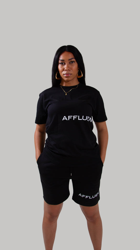 Unisex Affluent T-Shirt & Shorts Set