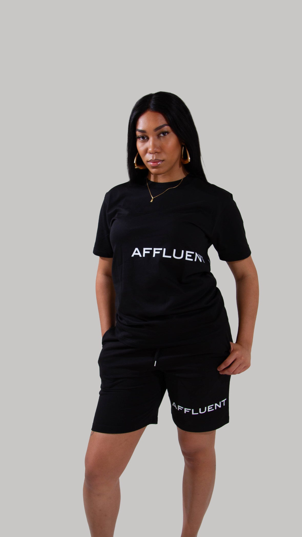 AFFLUENT T-Shirt & Shorts Set